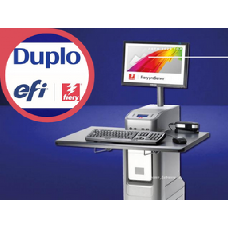 EFI Fiery автоматизирует мультифинишеры Duplo