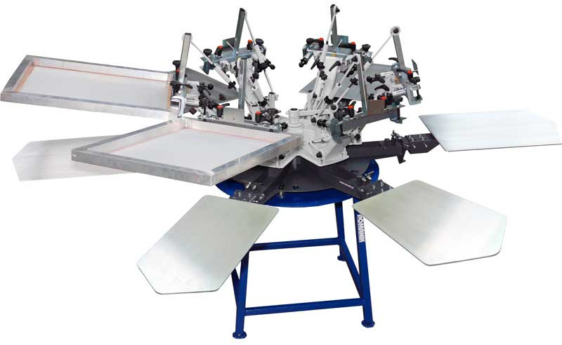 Ручной станок карусельного типа Schulze Texiprint KN 6/4