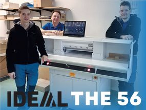 IDEAL THE56: качественный скачок в сегменте гильотинных резаков для оперативной полиграфии